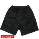 【ユニカ 子供服 UNICA 女の子 ガールズ レディース】 セール 【50%OFF】 キルティングショートパンツ ブラック(4)