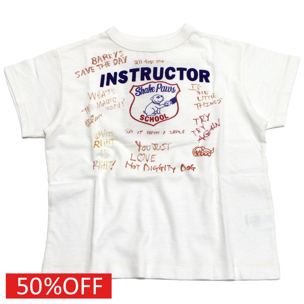  セール  テンジク INSTRUCTOR TEE 1W白