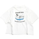 【子供服 フォブ FOV キッズ】 あす楽 GOODDAY リンガーTシャツ ホワイト(WH)