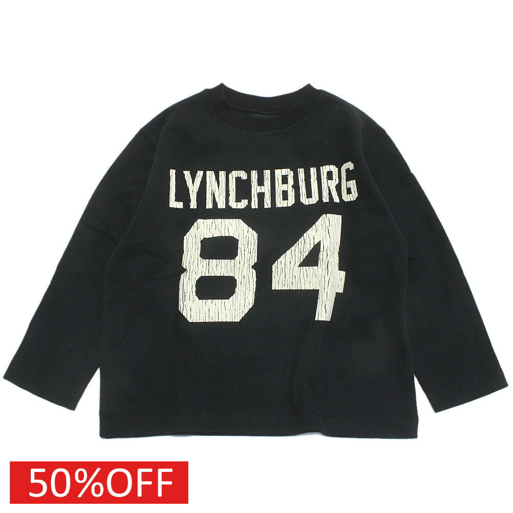 楽天子供服サーカス【ニードルワークス NEEDLE WORKS】 セール 【50％OFF】 肉厚天竺84ロンT ブラック