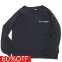 【セスタヴォカーレ/子供服/6゜vocaLe/セスタボカーレ】 セール 【60%OFF】 【SALT BLEND】スウェットクルーネック ダークネイビー
