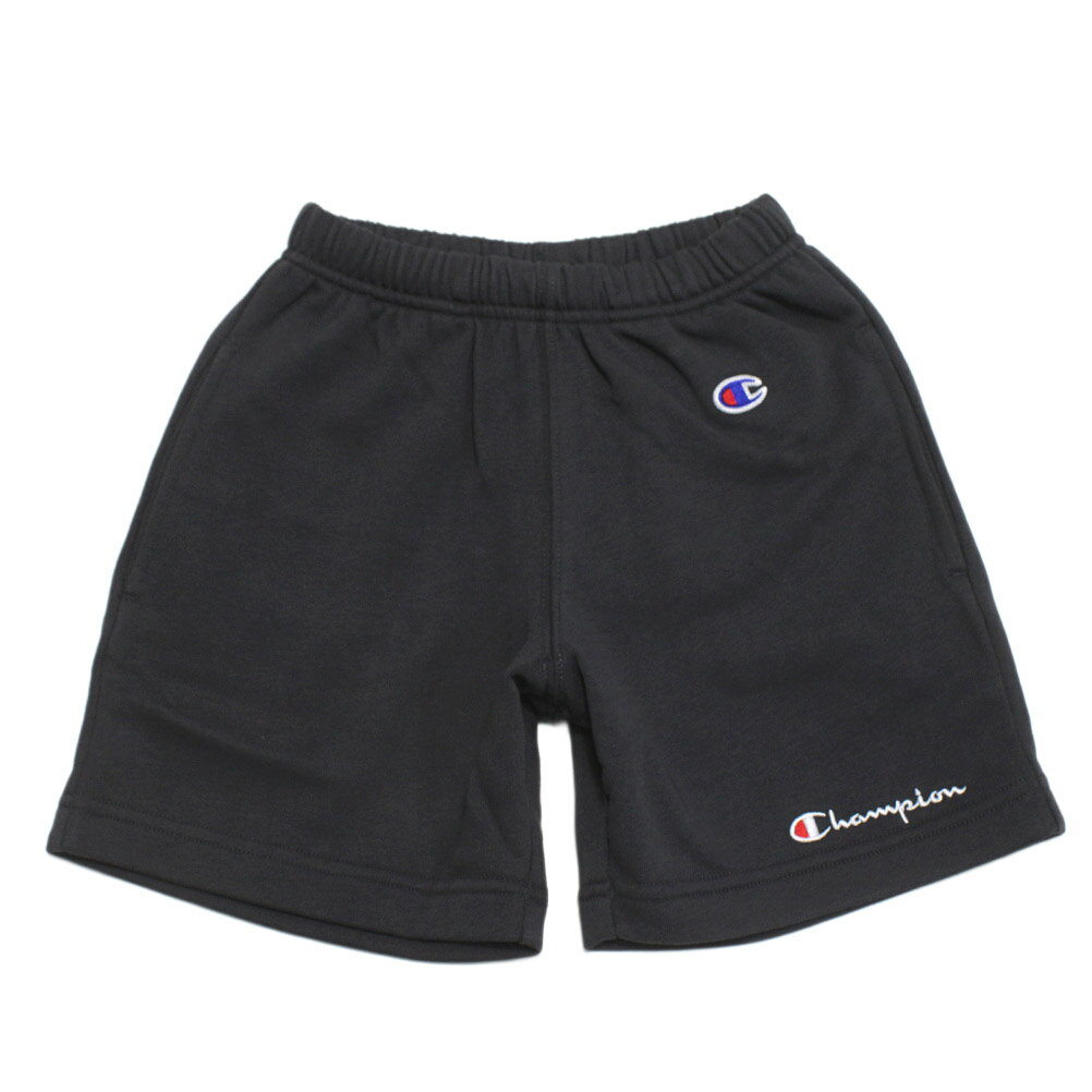 Sweat - 【チャンピオン/キッズ/Champion/子供服】 スウェットショーツ オフブラック(055)