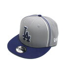 【ニューエラ キッズ/NEW ERA KIDS/帽子】 YOUTH 9FIFTY MLB SOUTACHE LOSDOD CAP グレー×ネイビー