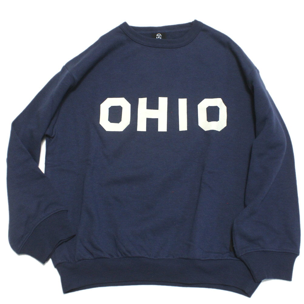 楽天子供服サーカス【ZERO standard/子供服/ゼロスタンダード】 OHIO トレーナー ネイビー（NV）