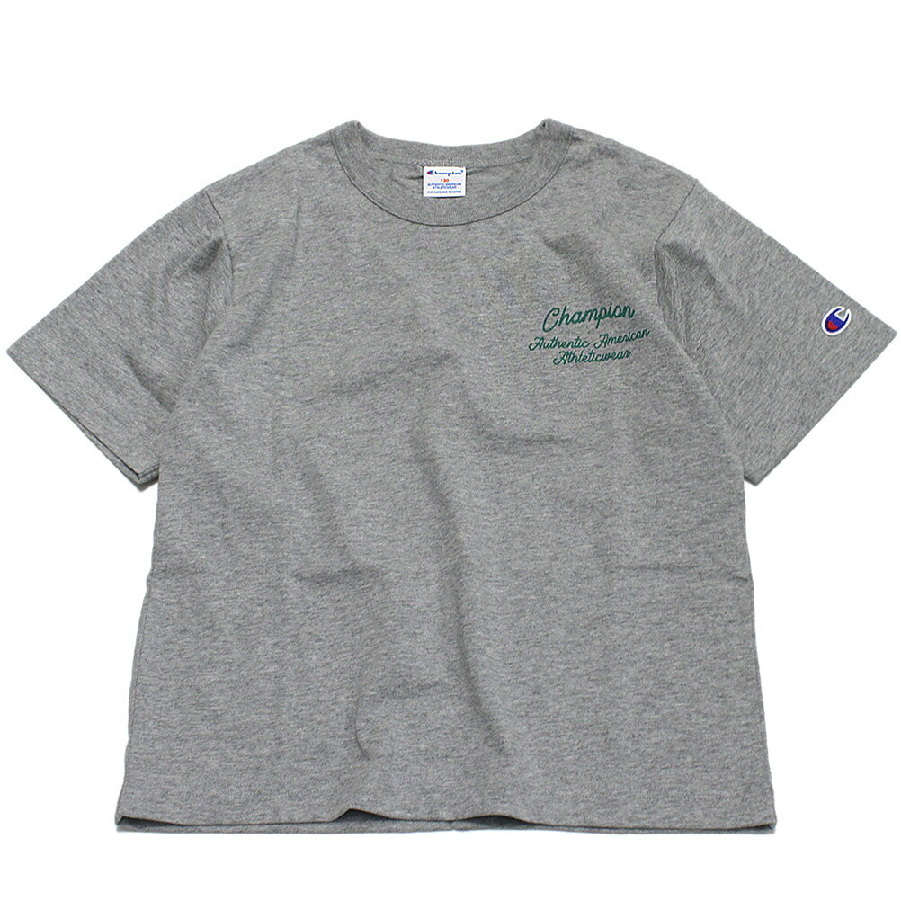 Rakuten - 【チャンピオン/キッズ/Champion/子供服】 Champion リラックスフィットT オックスフォードグレー(070)