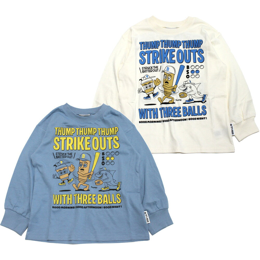 【オフィシャルチーム 子供服 OFFICIAL TEAM】 20/天竺 THUMP×THUMP Tシャツ