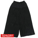 【子供服 親子 ゴートゥーハリウッド GO TO HOLLYWOOD 】 セール 【50%OFF】 パッチワーク レース レイヤードフウ ワイドPN 2BK黒