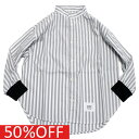 【子供服 ジュニア 親子 GENERATOR ジェネレーター】 セール 【50%OFF】 バンドカラーシャツ グレー(GY)