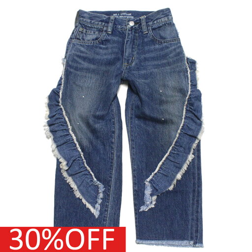 【子供服 親子 ゴートゥーハリウッド GO TO HOLLYWOOD 】 セール 【30%OFF】 デニム フリル PN 14BLブルー 【子供服 親子 ゴートゥーハリウッド GO TO HOLLYWOOD 】 セール 【30%OFF】 デニム フリル PN 14BLブルー