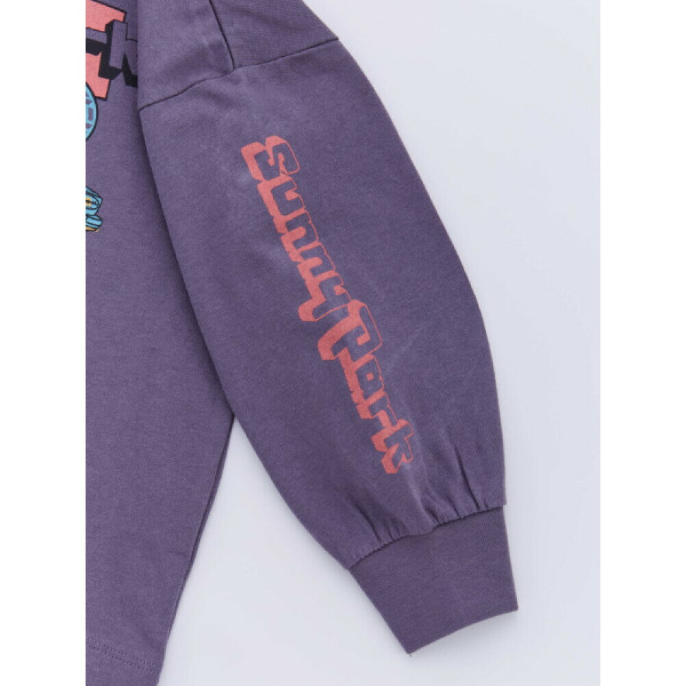 【オーシャンアンドグラウンド/子供服/ベビー/キッズ/ジュニア/ocean＆ground】 レーシングカープリントロンT チャコール(CH)