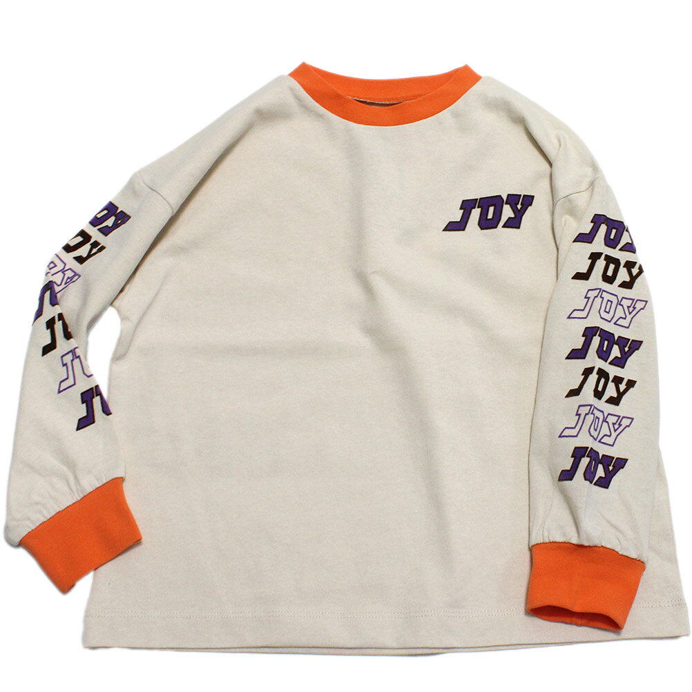 Rakuten - 【オーシャンアンドグラウンド/子供服/ベビー/キッズ/ジュニア/ocean＆ground】 フロッキープリントロゴロンT ベージュ(BE)