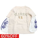 【デニム&ダンガリー DENIM DUNGAREE デニムダンガリー DD 子供服 親子 】 セール 【60%OFF】 ビンテージウラケ エンブロイダリー スウ...