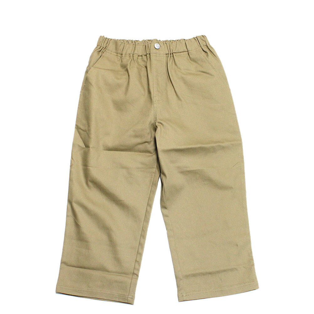 【クリフメイヤー KRIFF MAYER/KRIFFMAYER KIDS クリフメイヤーキッズ 子供服 ジュニア】 マイニチクロップドパンツ ベージュ(20)