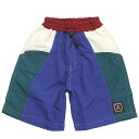 【オーシャンアンドグラウンド/子供服/ベビー/キッズ/ジュニア/ocean&ground】 水陸ナイロントラックショーツ ブルー(BL)