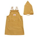 【オーシャンアンドグラウンド/子供服/ベビー/キッズ/ジュニア/ocean&ground】 COOKDAY エプロンSET マスタード(MS)