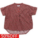 【オーシャンアンドグラウンド/子供服/ベビー/キッズ/ジュニア/ocean&ground】 セール 【50%OFF】 ワイドチュニック ブラウン(BR)