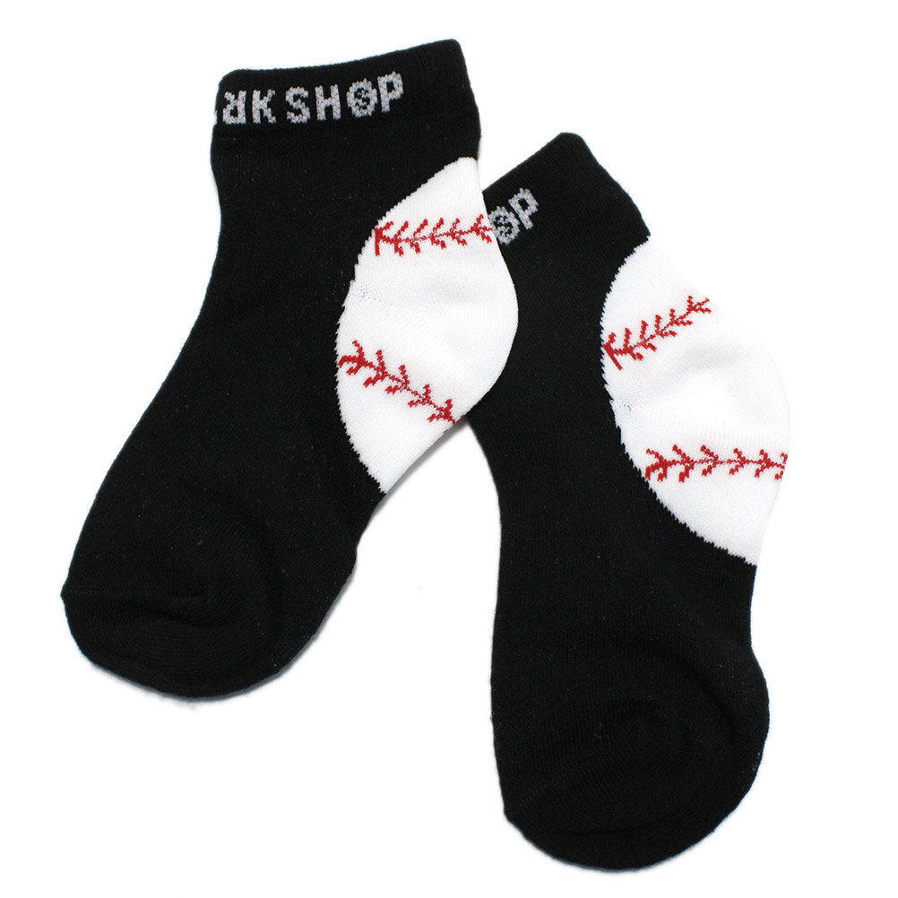 【キッズ THE PARK SHOP 子供服 ザ・パークショップ こども服 ジュニア】 ANKLE BALL ソックス ブラック