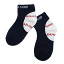 【キッズ THE PARK SHOP 子供服 ザ・パークショップ こども服 ジュニア】 ANKLE BALL ソックス ネイビー