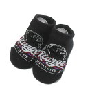 【キッズ エクストララージ XLARGE KIDS 子供服 エックスラージ】 OGゴリラ&ロゴベビーソックス クロ(80)