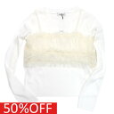 【Love toxic/ラブトキ/ラブトキシック/JS/ジュニア/ガールズ】 セール 【50%OFF】 チュールビスチェインナーSET アイボリー(05)