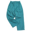 【デニム&ダンガリー DENIM DUNGAREE デニムダンガリー DD 子供服 親子 】 PE/Cツイル センタープレス PN 28LGN淡緑