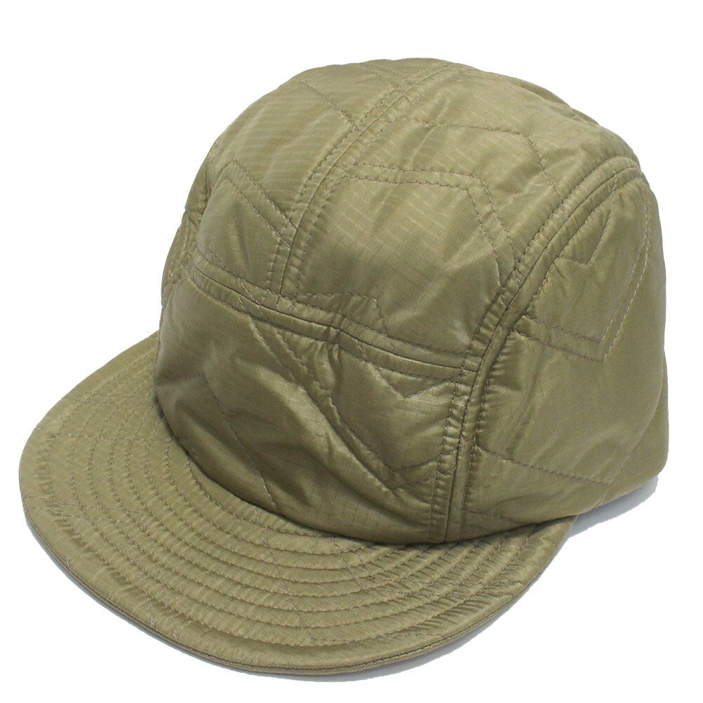 【子供服 MOUN TEN. マウンテン ジュニア MOUNTEN】 zigzag quilt ジェットキャップ ライトカーキ