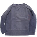 【デニム&ダンガリー DENIM DUNGAREE デニムダンガリー DD 子供服 親子 】 ビンテージウラケ MEMORIAL スウェット 42LPL淡パープル