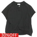 【子供服 アンディニー undeny. キッズ レディース 女の子】 セール 【30%OFF】 デザインベスト ブラック(BK)