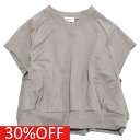 【子供服 アンディニー undeny. キッズ レディース 女の子】 セール 【30%OFF】 デザインベスト アッシュグレー(AG)