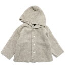 【1+in the family ワンモアインザファミリー ベビー服】 AYALAフリースコート ベージュ(BEG)