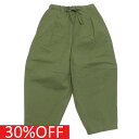 【子供服 アンディニー undeny. キッズ レディース 女の子】 セール 【30%OFF】 タックバルーンパンツ カーキ(KH)