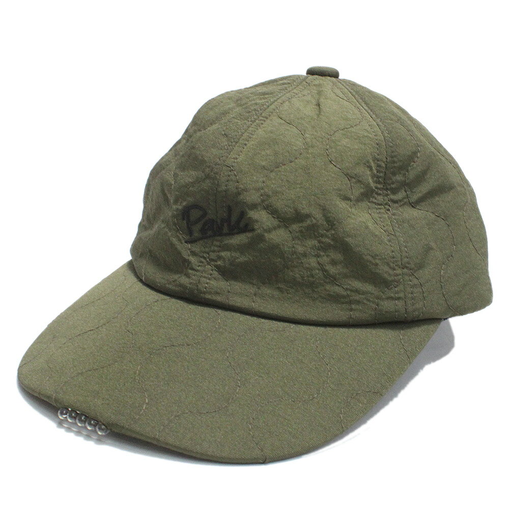 楽天子供服サーカス【キッズ THE PARK SHOP 子供服 ザ・パークショップ こども服 ジュニア】 あす楽 MILQUILT LIGHT CAP オリーブ