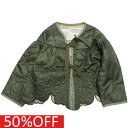 楽天子供服サーカス【子供服 親子 ゴートゥーハリウッド GO TO HOLLYWOOD 】 セール 【50％OFF】 あす楽 ライナーキルト レタリング カットワーク JK 9KHカーキ