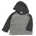 【1+in the family ワンモアインザファミリー ベビー服】 DAMIAラグランフーディ グレー(GRAY)
