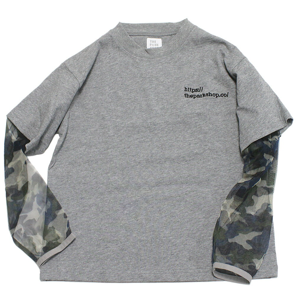 Rakuten - 【キッズ THE PARK SHOP 子供服 ザ・パークショップ こども服 ジュニア】 MOSQUITO LAYER Tシャツ グレー
