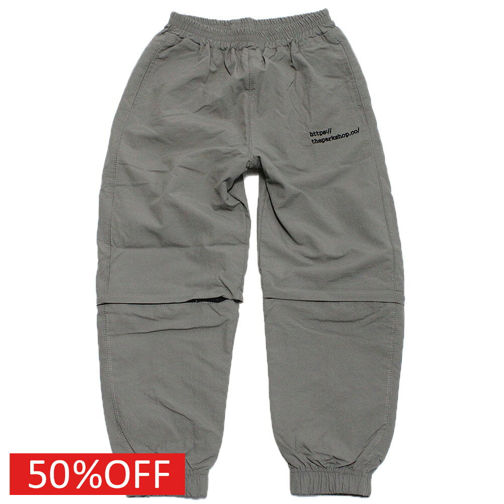 Rakuten - 【キッズ THE PARK SHOP 子供服 ザ・パークショップ こども服 ジュニア】 セール 【30%OFF】 SLIP-ON SPORTSパンツ グレー