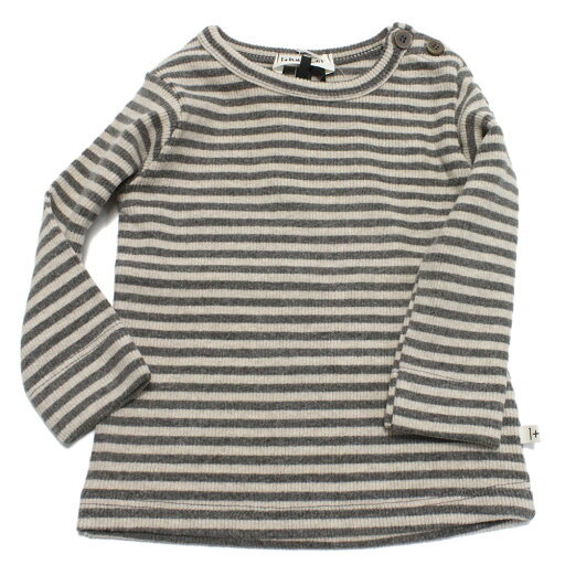 【1+in the family ワンモアインザファミリー ベビー服】 MAGALI(ボーダーTシャツ) オートミール(OTM) 【1+in the family ワンモアインザファミリー ベビー服】 MAGALI(ボーダーTシャツ) オートミール(OTM)