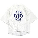 【子供服 フォブ FOV キッズ】 FUNEVERYDAY プルオーバー ホワイト(WH)(4)