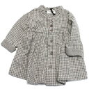 【1+in the family ワンモアインザファミリー ベビー服】 GEMMAフレアカーディガン グレー(GRAY)