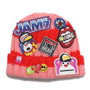 【ジャム/JAM/子供服/キッズ】 JAMワッペン ニットCAP ボーダー
