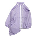 【マルーク 子供服 maarook 女の子 親子 ガールス ベビー ベビーギフト】 plain patternウインドブレーカー(巾着付) パープル(14)