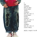 【デニム&ダンガリー DENIM DUNGAREE デニムダンガリー DD 子供服 親子 】 8ozデニム リメイク イージー PN【9月入荷予定】 14BLブ...