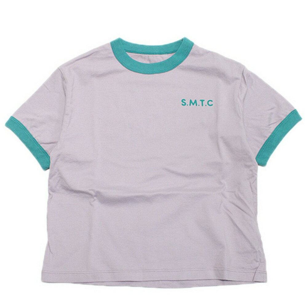 【スムージー SMOOTHY 子供服 ジュニア キッズ】 セール 【60%OFF】 リンガーTシャツ L.パープル/エメラルド