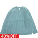 【子供服 MOUN TEN. マウンテン ジュニア MOUNTEN】 セール 【40%OFF】 merino command セーター ターコイズ