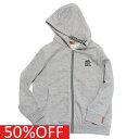 【クリフメイヤー KRIFF MAYER/KRIFFMAYER KIDS クリフメイヤーキッズ 子供服 ジュニア】 セール 【50%OFF】 刺繍パーカー グレ...
