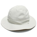 【子供服 MOUN TEN. マウンテン ジュニア MOUNTEN】 reversible adventure ハット (re-nylon) ベージュ×エクリュ