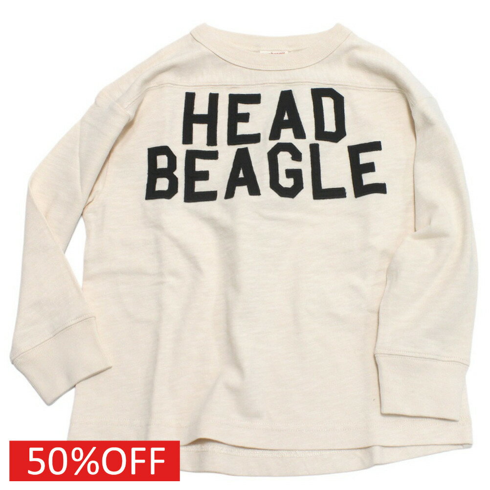 Rakuten - 【DD×スヌーピー DENIM DUNGAREE×スヌーピーコラボ PEANUTS 子供服】 セール 【50%OFF】 テンジク SNOOPY HEAD TEE 11OW生成