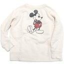 【子供服/ディズニー/DD×ミッキー/DENIM DUNGAREE×MICKEYコラボ/デニムアンドダンガリー】 ビンテージウラケ MICKEY ワッペン スウ...
