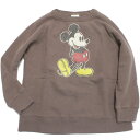 【子供服/ディズニー/DD×ミッキー/DENIM DUNGAREE×MICKEYコラボ/デニムアンドダンガリー】 ビンテージウラケ MICKEY ワッペン スウ...