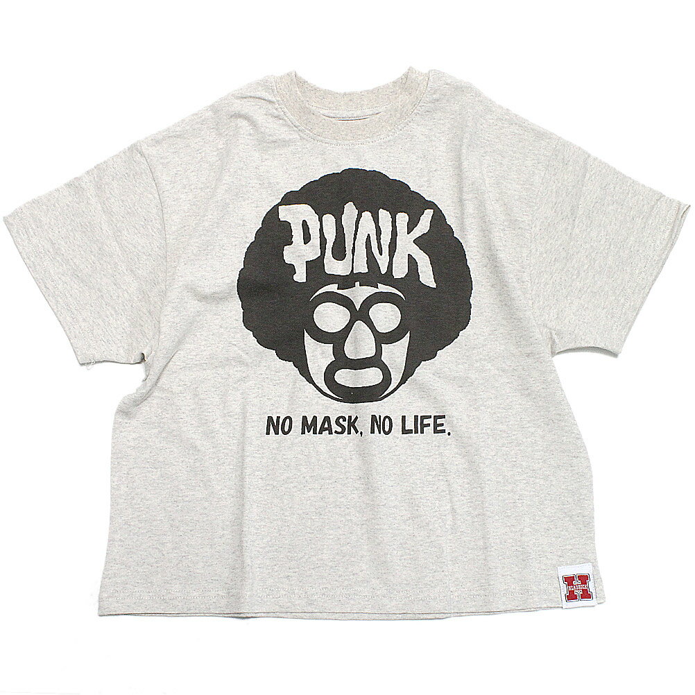 【ヘッドロック/子ども服/HEAD ROCK/子供服】 あす楽 PUNK アフロ BIGTシャツ オートミール(2)